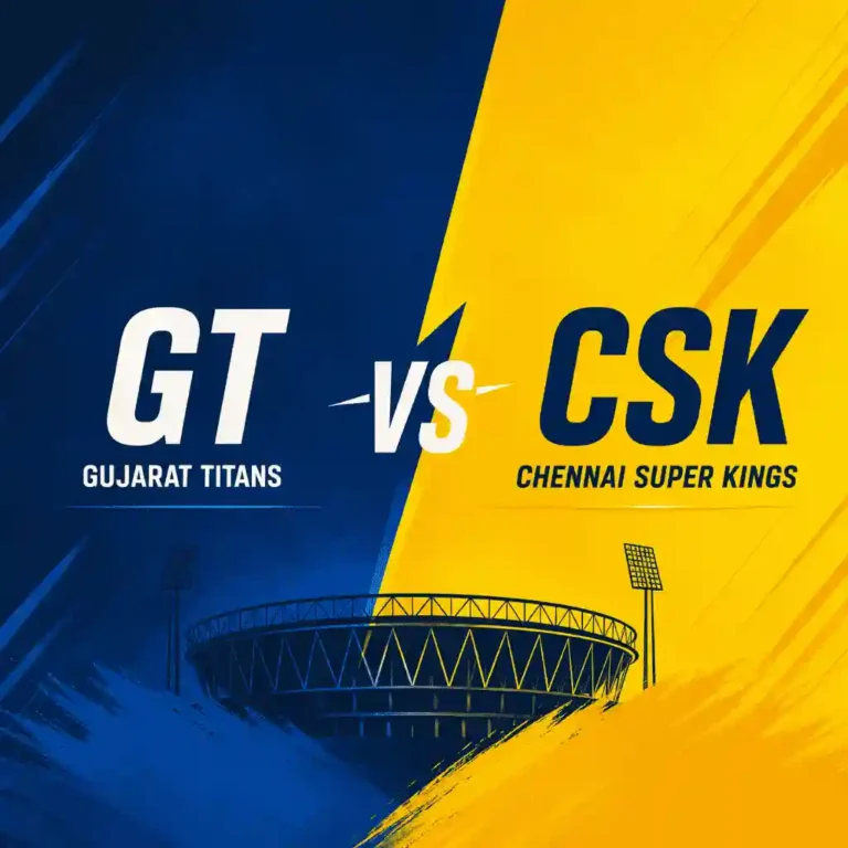 GT vs CSK Match 66 IPL 2026