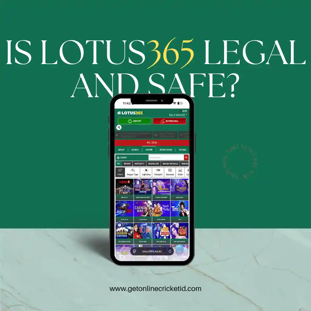 Lotus365 Legality and Safety