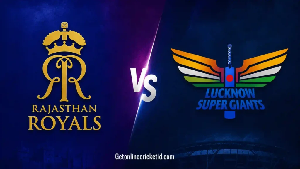 RR vs LSG IPL 2026 Match 64